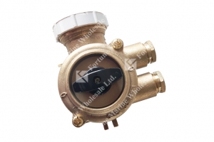 792887 Brass HNA Socket W/Switch  #1144/2