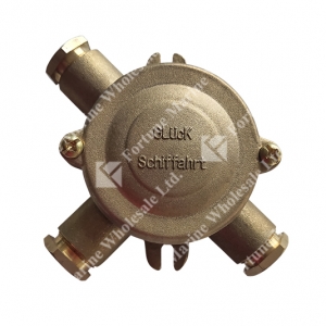 100503 Brass HNA Junction Box  #1152
