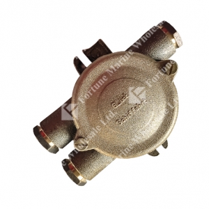 100524 Brass HNA Junction Box  #1154