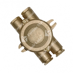 100505 Brass HNA Junction Box  #1155