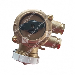 100518 Brass HNA Socket W/Switch  #1144/2/R