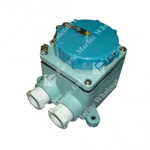 792762 W.T. 2 pins receptacle 200-250V blue