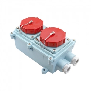 792768 W.T. 3 pins receptacle 380-415V red  3+Earth X2